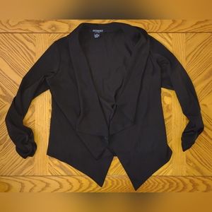 Revamped black cardigan